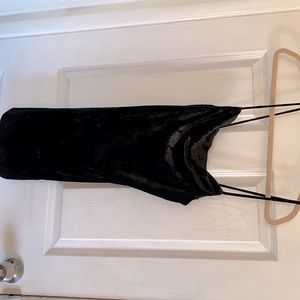 Top shop velvet dress size 2